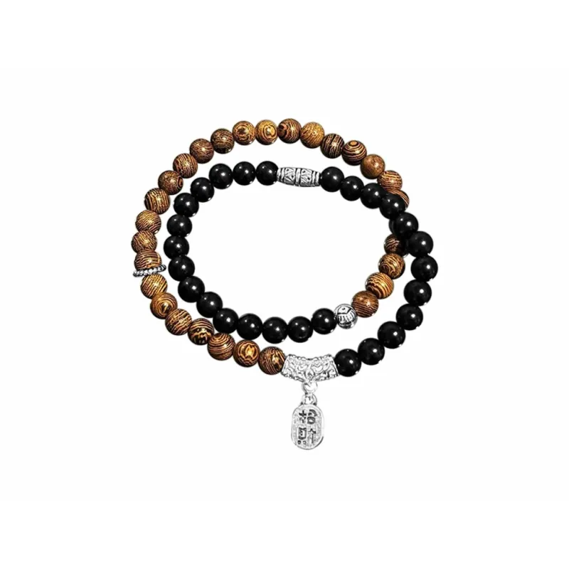 Muyan Wooden Bracelets Unisex-0