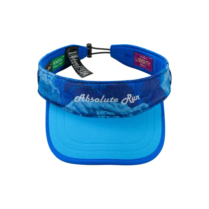 Absolute Run Cotton Polyester Blend Visor Cap Unisex-16