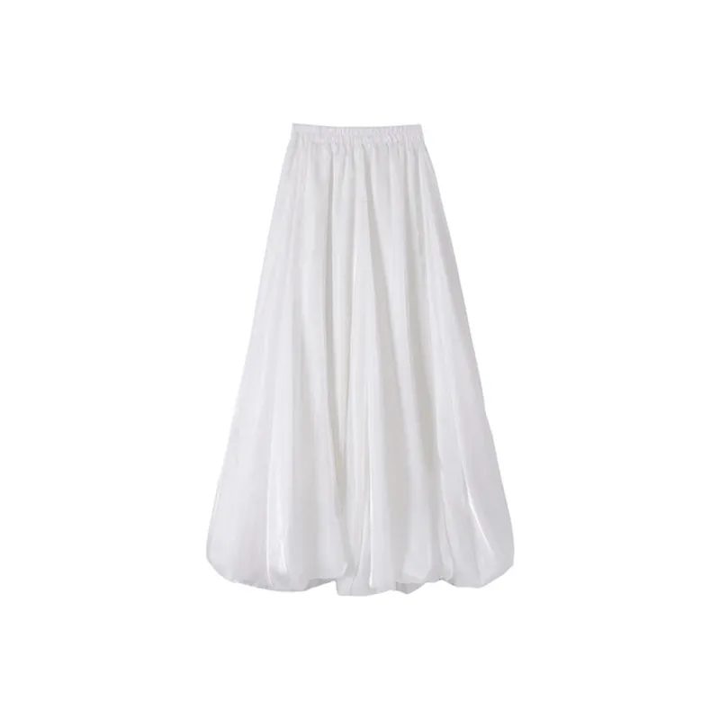 Ning Cai Yuer Casual Long Skirt Women's-1