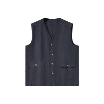 PIERRE CARDIN Tank Tops Men Blue Black