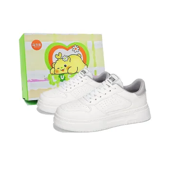 Budding Bear Skateboard Shoes Men Low Top
