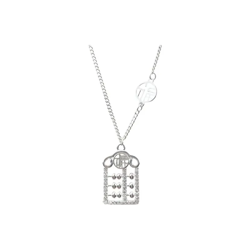 KOOGIS S999 Fine Silver Necklaces Women's-0