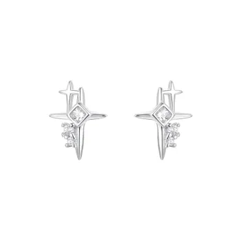 MONI JEWELLERY S925 Silver Stud Earrings Women's