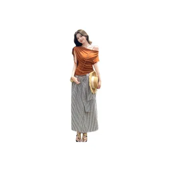 Si Bei'er Two Piece Skirt Sets Women's