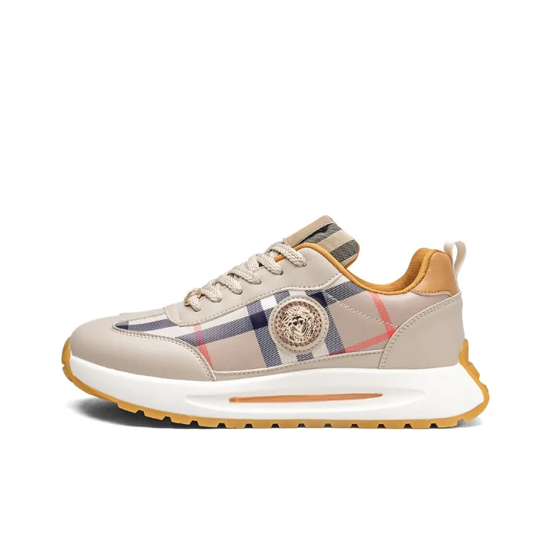 AMICNIEGD Abrasion Resistant Breathable Height Increasing Low Top Casual Shoes Unisex-5