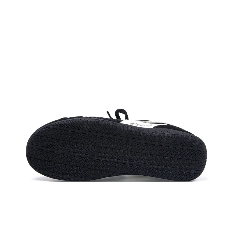 MASONONCE Slip Resistant, Abrasion Resistant, Lightweight Low Top Casual Shoes Unisex Black-4