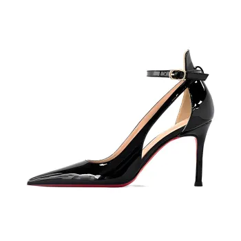 GOSO Slim Heel High Heels Women's Black