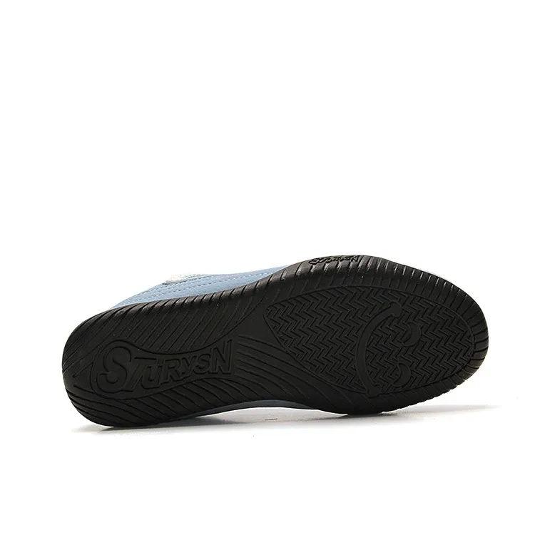 STUR YSN Wear resistant And Lightweight Low Top Skateboard Shoes Women's Blue-5