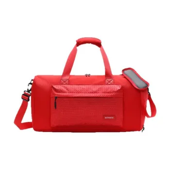 SEPTWOLVES Fabric One Shoulder Crossbody Bag, Travel Bag 3L Unisex Red