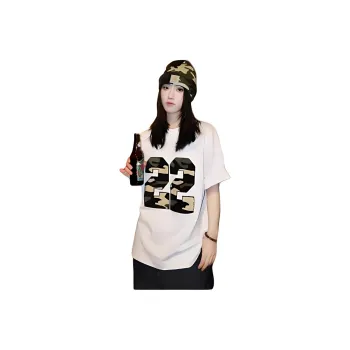 Ordifen Drop Shoulder Sleeve T Shirt Women's