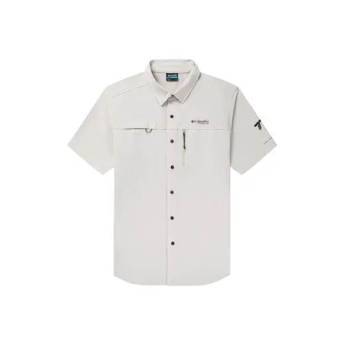 Columbia TITANIUM Shirt Men's Light Khaki
