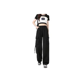 TLONELY1 Casual Pants Women's Black