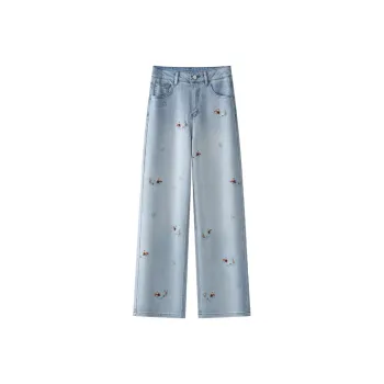 LUYOUYE Jeans Women's Blue