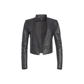 ALICE+OLIVIA Leather Jacket Women's