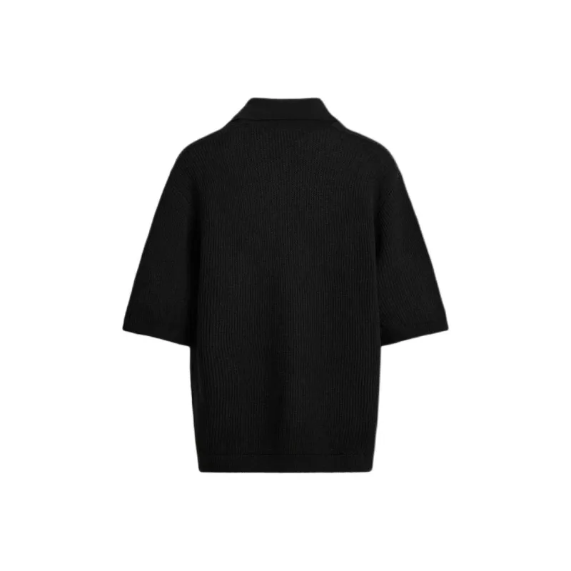 ZARA Polo Shirts Men Black-1