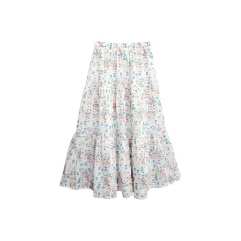 Gentle Welcome Casual Long Skirt Women's