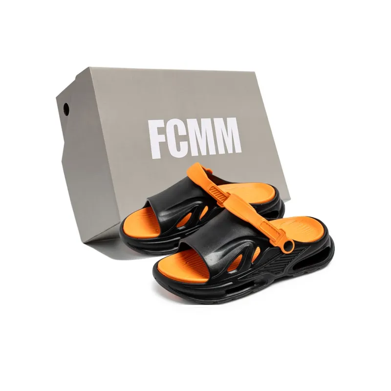 FCMM Beach Sandals Men Green/Black/Beige-7