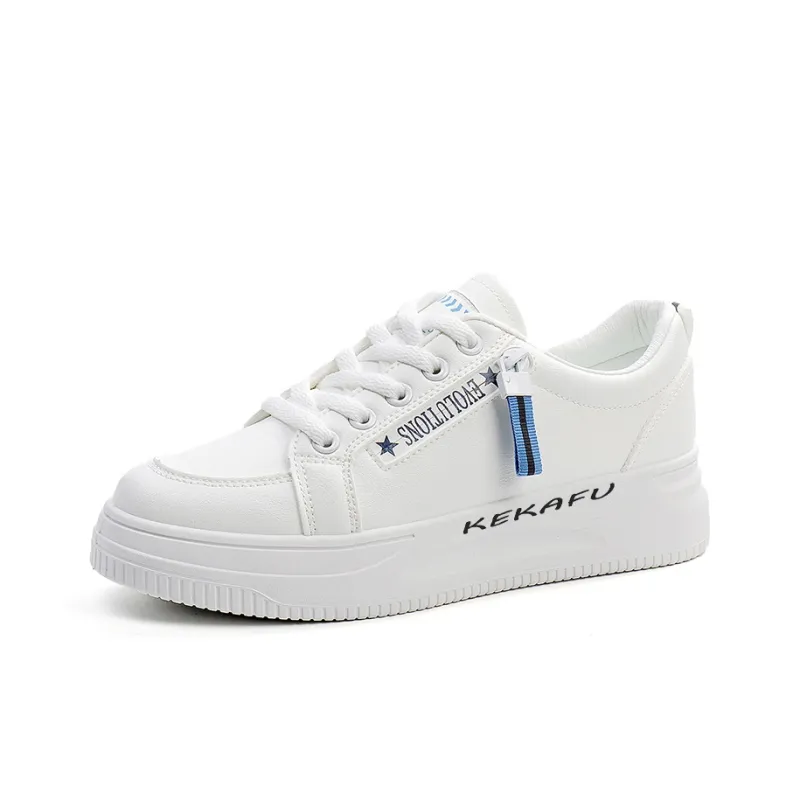KEKAFU Anti Slip Wear Resistant Low Top Skateboard Shoes Women's-2