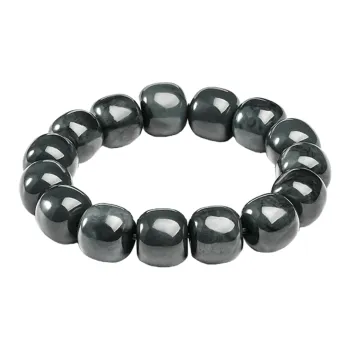 Oriental Jade Bracelets Smoky Blue Women's