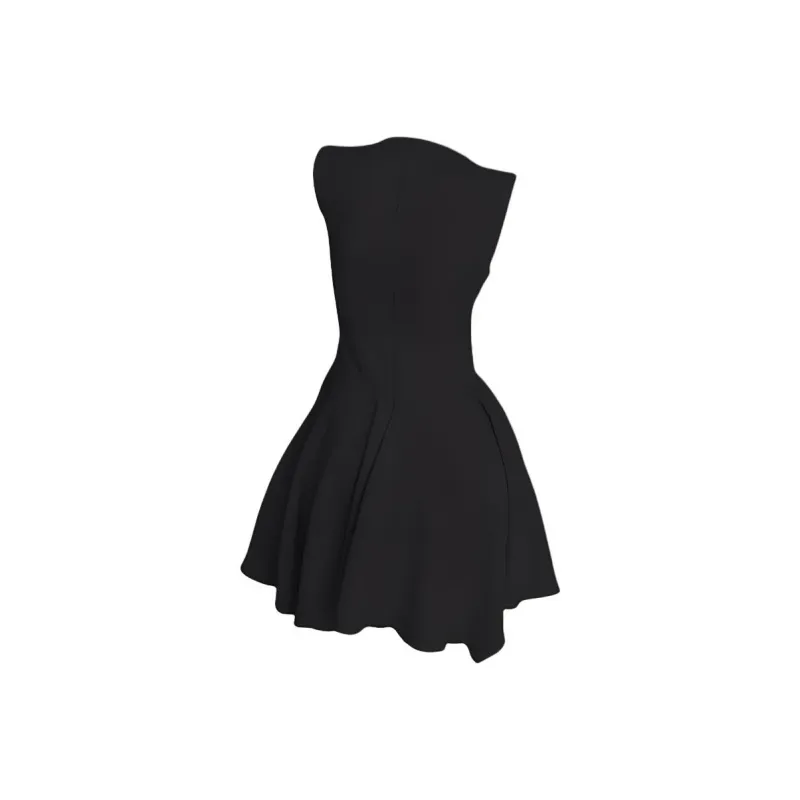 Mu Xiao Xin Sleeveless Dress Women's-5