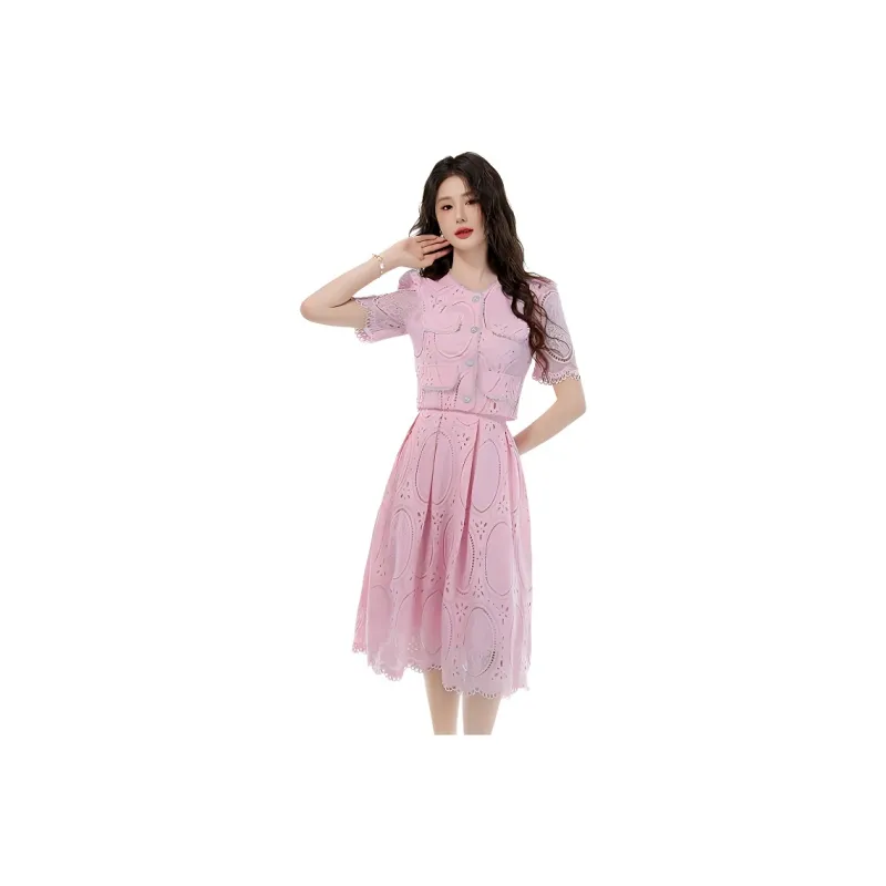 SNZX Two Piece Skirt Sets Women's-0