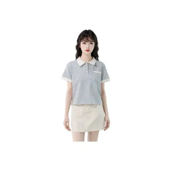 Mu Xiao Xin T Shirts Women's Light Blue