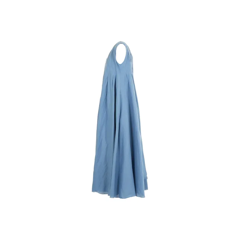 MaxMara Sleeveless Dress Women's Blue-2