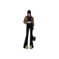 Black Extended Length Pants