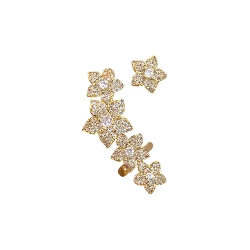 Drejew Zircon Stud Earrings Women's