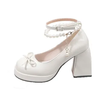 Yang Nianhua Chunky Heel High Heels Women's