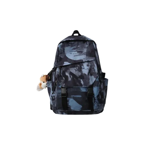 Yalu Nylon Backpack Regular Unisex Multicolor
