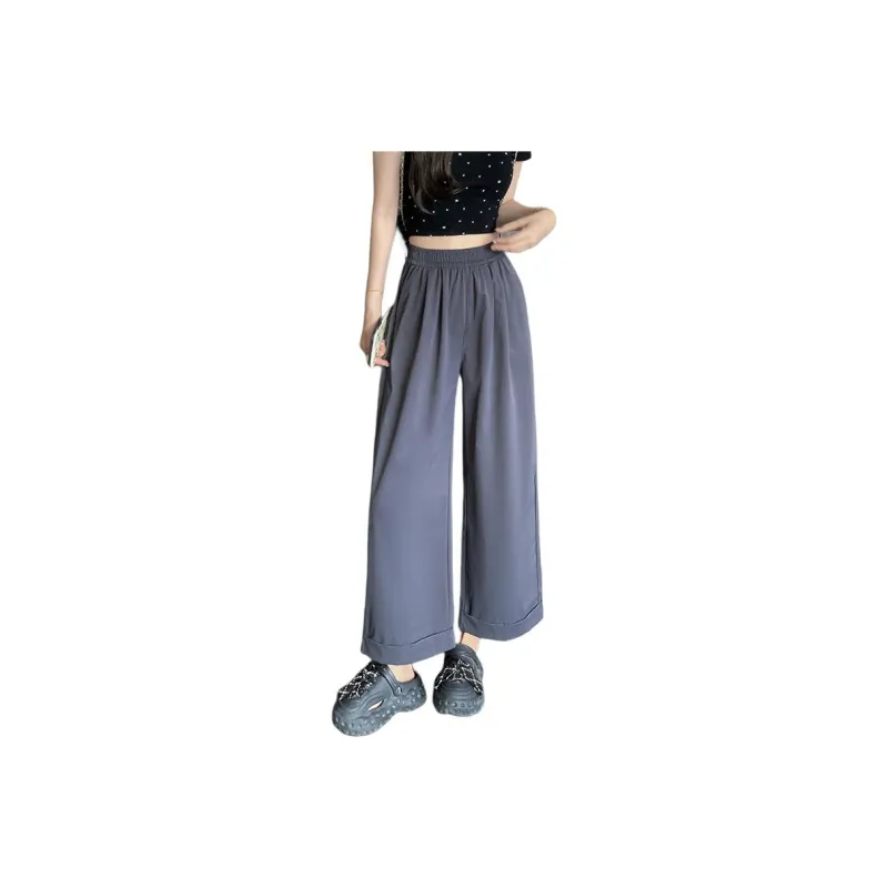 Flowers In Water Casual Pants Women's-16