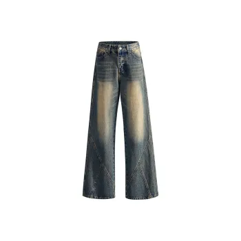 CASAMIA Casual Pants Unisex Vintage Blue