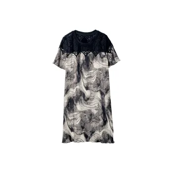 LUYOUYE Short Sleeved Dress Women's