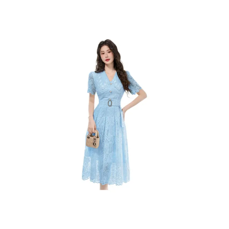 SNZX Short Sleeved Dress Women's-4