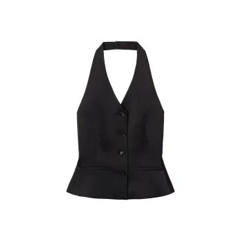 Ouyang Tank Tops Women's Black