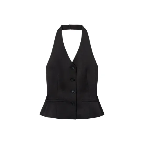 Ouyang Tank Tops Women's Black