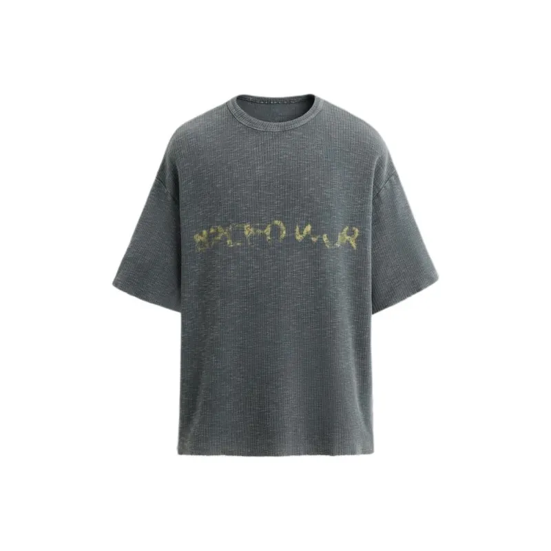 ZARA T Shirts Men Blue/Gray-0