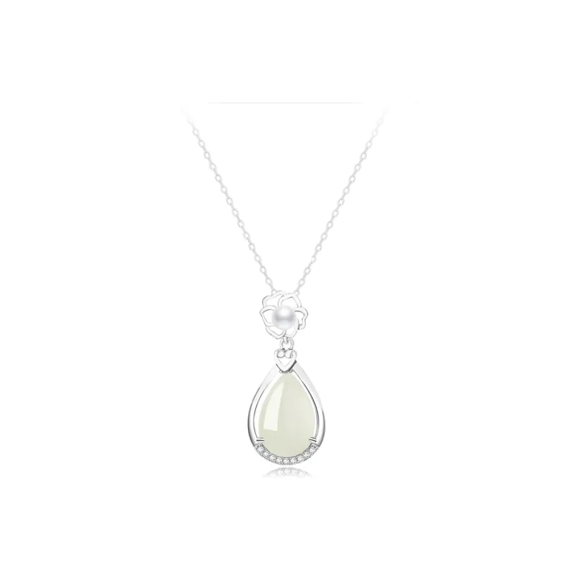 GIFU Serpentine Jade Necklaces Women's-0