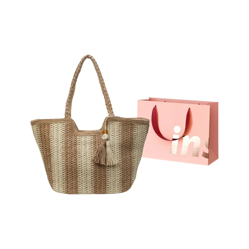WHEELY BABY+ Woven Shoulder Bag Women's Multicolor-8