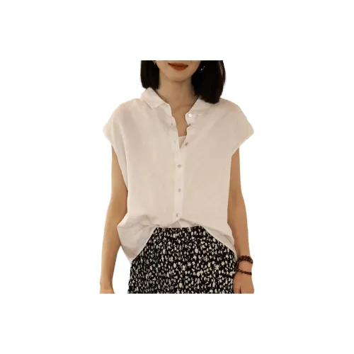 Mu Xiao Xin Shirts Women's Classic White