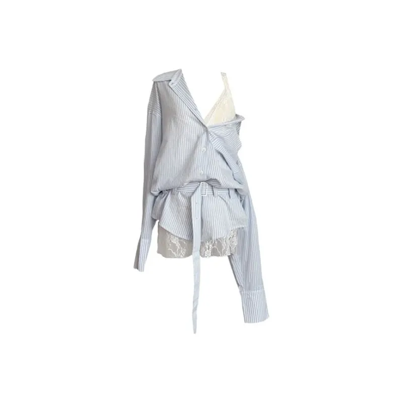 HUINIAN Long Sleeved Shirt Women's-0