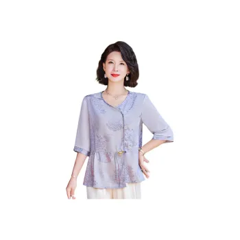 PIERRE CARDIN Chiffon Shirt Women's