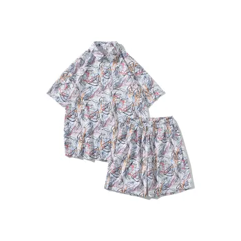 Fakeyoung Shirt Matching Set Unisex
