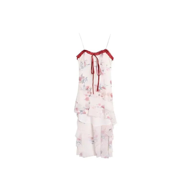 Manekniv Slip Dresses Women's White-0