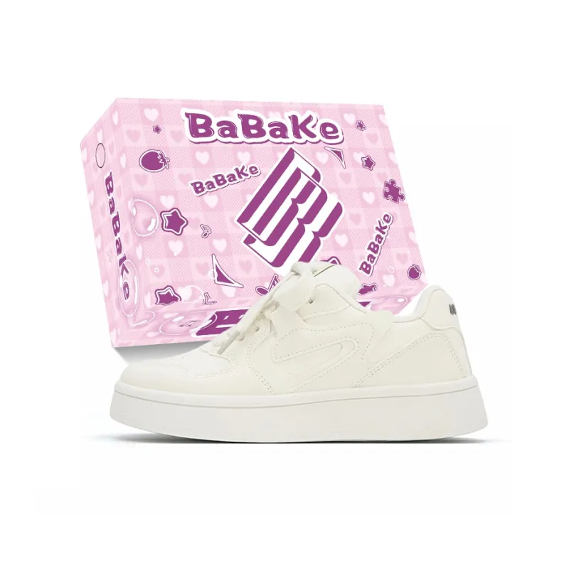 Babak Low Top Skateboard Shoes Women's Pink-3