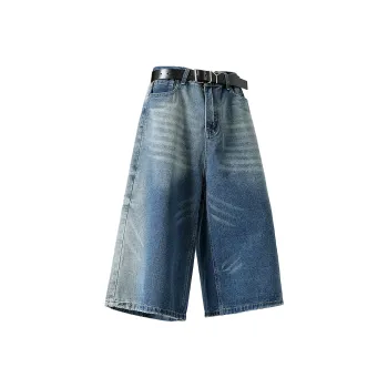 GROGNAK Denim Shorts Unisex Blue