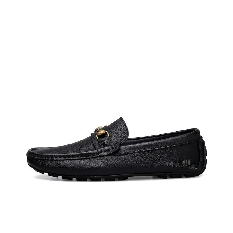 Dunnu Men's Casual Shoes Men Low Top Black-1