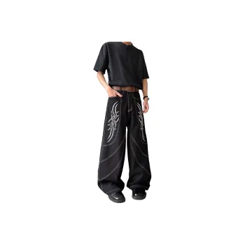 PANDA ADEVIL Jeans Unisex Black