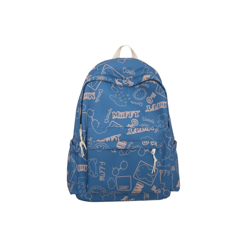 Yalu Nylon Backpack Unisex Multicolor-6
